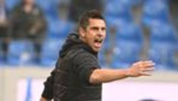 2. Fußball-Bundesliga: Nach 1:3 beim KSC: Kein klares Bekenntnis zu Kiel-Coach Rapp