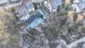 schwäbisch gmünd: schonfrist für vom hangrutsch bedrohte häuser