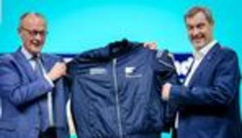 Science-Fiction-Stimmung: Söder und Merz in galaktischer Einigkeit