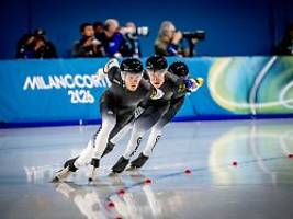 ein paar dinge laufen schief: deutscher eisschnellläufer rechnet mit verband ab