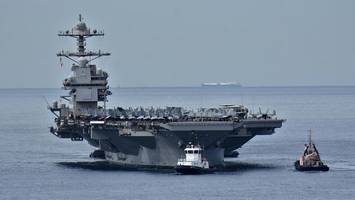 Trump schickt das größte Kriegsschiff der Geschichte in den Einsatz gegen Iran