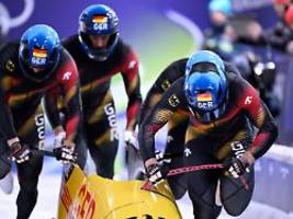 Friedrich holt Silber im Vierer: Lochner rast mit Doppel-Gold in die Bob-Rente