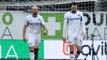 Einzelkritik zum Hertha-Debakel in Paderborn: Sechsmal Note 5!