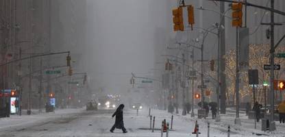 New York: Bürgermeister Mamdani sperrt wegen Wintersturms kompletten Verkehr