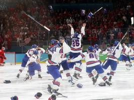 Eishockey-Finale: Hughes schießt die USA in die Ekstase