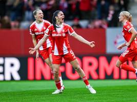 Frauen-Bundesliga: Die Bayern gewinnen das Spitzenspiel deutlich