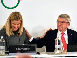ioc-präsidentin coventry: selten wirkte ein ioc-oberhaupt so verloren