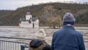 Hochwasser: Sinkende Pegelstände zur Wochenmitte in Rheinland-Pfalz