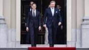 Niederlande: Rob Jetten als niederländischer Regierungschef vereidigt