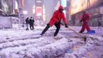 Unwetter: Blizzard in den USA: Stromausfälle treffen Hunderttausende