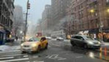 Wintersturm: Behörden warnen vor Blizzard im Nordosten der USA