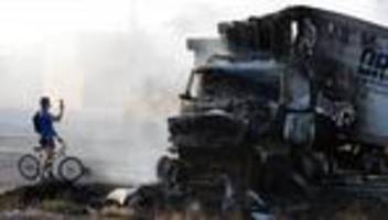 mexiko: gewalttätige ausschreitungen in mexiko nach tötung von drogenboss