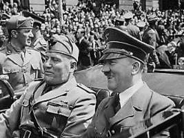 Fund von besonderer Bedeutung : Mussolini-Notizen für Treffen mit Hitler aufgetaucht