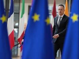 sehr frustriert: ungarn blockiert ukraine-hilfen - wadephul spricht von verrat