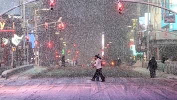 USA: Wintersturm legt Nordosten lahm – Fahrverbote in New York