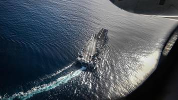 verstopfte toiletten sorgen für probleme auf us-flugzeugträger uss ford