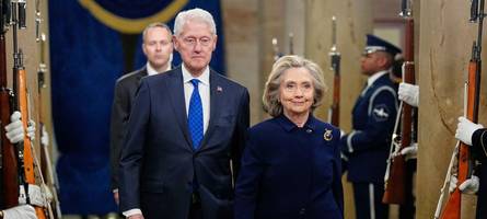 die clintons sagen vor dem kongress zum fall epstein aus
