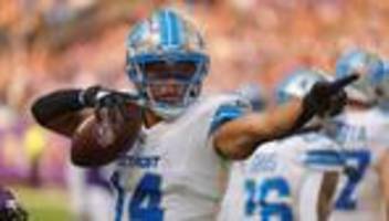 American Football: Deutscher NFL-Star St. Brown spielt mit Detroit in München