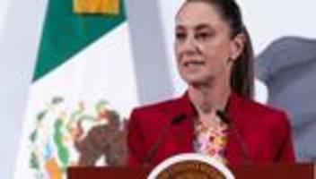 Fußball: Mexikos Präsidentin garantiert Sicherheit für Fans bei WM