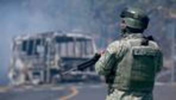 Kriminalität: Tod von Drogenboss – Welle der Gewalt rollt durch Mexiko