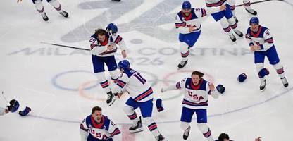 Eishockey bei Olympia: Wie Donald Trump und Kash Patel den Sieg der USA gegen Kanada entwerten