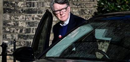 Peter Mandelson: Britischer Ex-Botschafter kommt auf Kaution frei