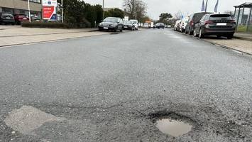 Üble schlaglöcher: stadt lässt vielbefahrene straßen sanieren