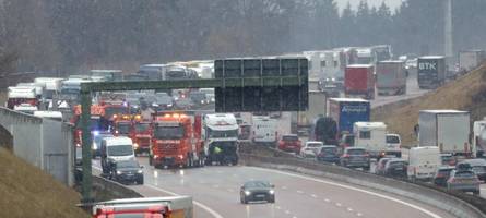 Wie es zu den Lastwagen-Unfällen auf der A8 in den vergangenen Tagen kam