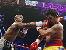 Boxkampf Mayweather vs. Pacquiao: Wenn auch in die Jahre gekommene Fans sich fragen: Bringen sie’s noch?