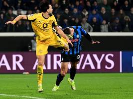 1:4 in Bergamo: Bensebainis Tritt beendet Dortmunds Champions-League-Saison