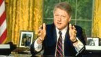 Bill Clinton, George W. Bush und Donald Trump: Der Jahrgang der Macht