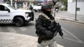 kartelle in mexiko: jeder minister ist käuflich