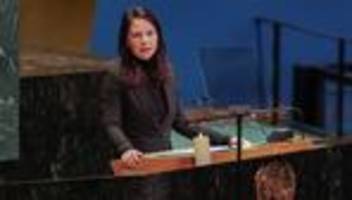 UN-Resolution zur Ukraine: Baerbock erhebt schwere Vorwürfe gegen die USA