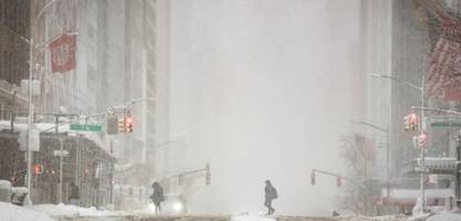 winterwetter in den usa: wie ein schneesturm new york city lahmlegte
