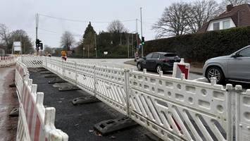 umbau wichtiger kreuzung in norderstedt verzögert sich um monate