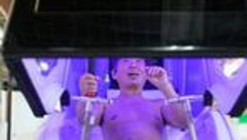 Hightech: Japanische Firma wirbt mit Waschmaschine für Menschen