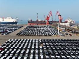 auch wenn deutsche firmen leiden: Ökonom fordert eu-zölle gegen china von bis zu 50 prozent