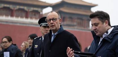 friedrich merz in china: kanzler vermeidet konflikte bei treffen mit xi jinping