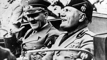 Hitler-Treffen mit Mussolini: Bislang unbekannte Notizen des Diktators entdeckt