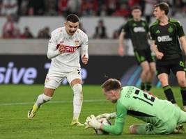 Europa League: Der VfB rettet den Vorsprung ins Ziel