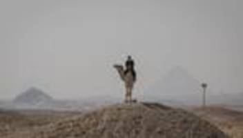 Ägypten: Pyramide bekritzelt: Ägyptischer Reiseführer festgenommen