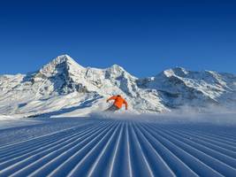 Skifahren im Berner Oberland: Schöner Skifahren