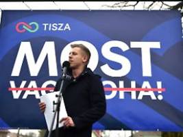 sex-video und kriegsangst: umfrage-schock für orbán - trotz schmutzkampagne