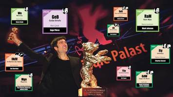 XXL-Grafik: Alle Berlinale-Gewinner in den letzten 50 Jahren