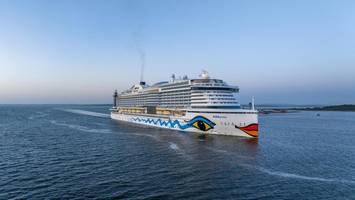 kreuzfahrt-absagen aktuell: „aidaprima“ muss kurs in der ostsee wechseln