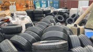 container mit abfall sollte nach ghana exportiert werden – zoll greift ein