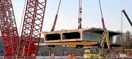 Mega-Baustelle an der B10 in Ulm: Jetzt geht es der Brücke an den Kragen
