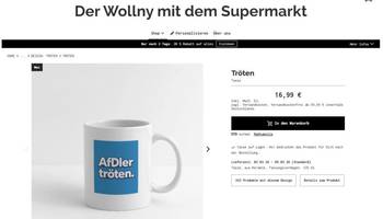 Nach Shitstorm: Friedberger Edeka-Betreiber verkauft „AfDler tröten“-Tassen