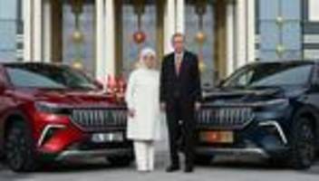 Türkisches Elektroauto: Der Präsident präsentiert als Gastgeschenk: ein E-Auto