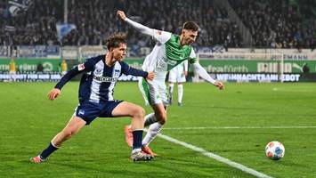 hertha bsc überrascht: eichhorn trifft brisante entscheidung